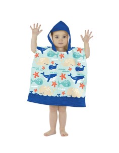 H-HL007-Peignoir pour la plage enfant 2
